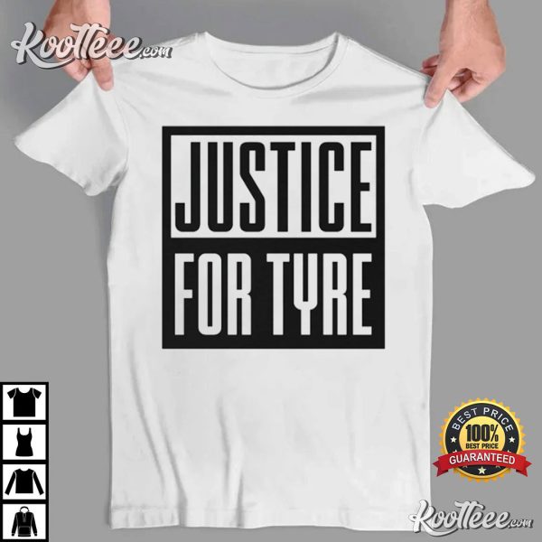 Justice For Tyre Nichols Police Brutality T-Shirt