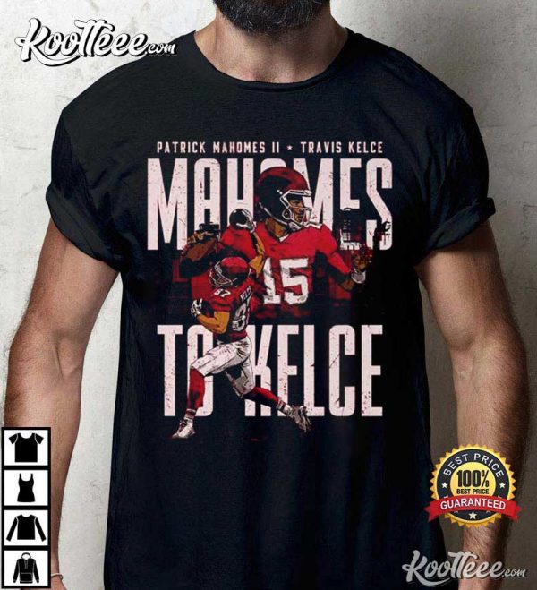 Patrick Mahomes x Travis Kelce Kansas City Football T-Shirt