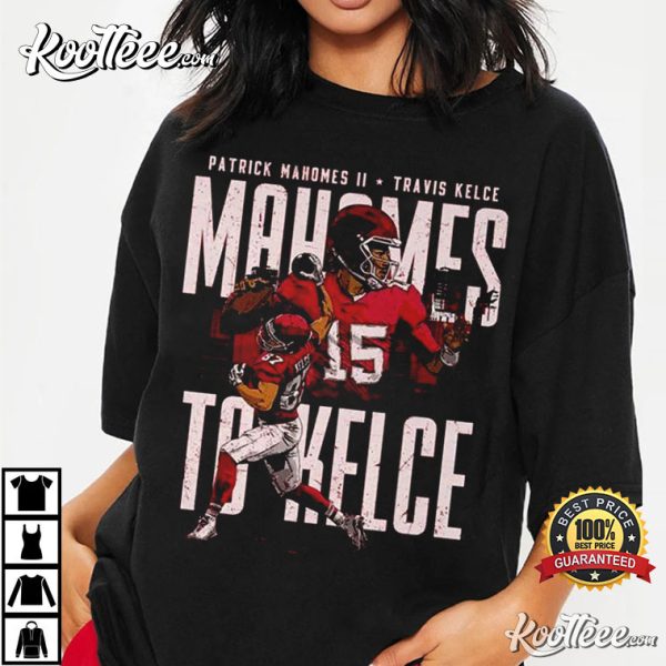 Patrick Mahomes x Travis Kelce Kansas City Football T-Shirt