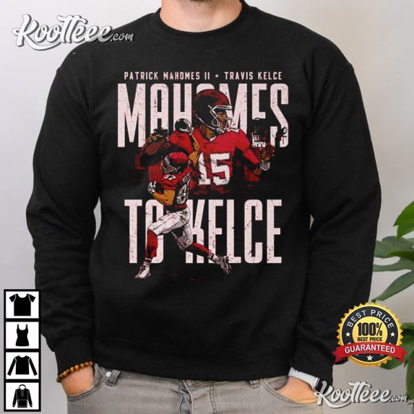 Patrick Mahomes x Travis Kelce Kansas City Football T-Shirt