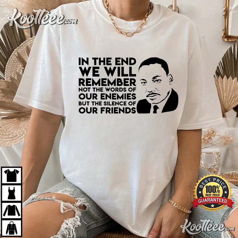 Martin Luther King Black History Month Melanin T-Shirt