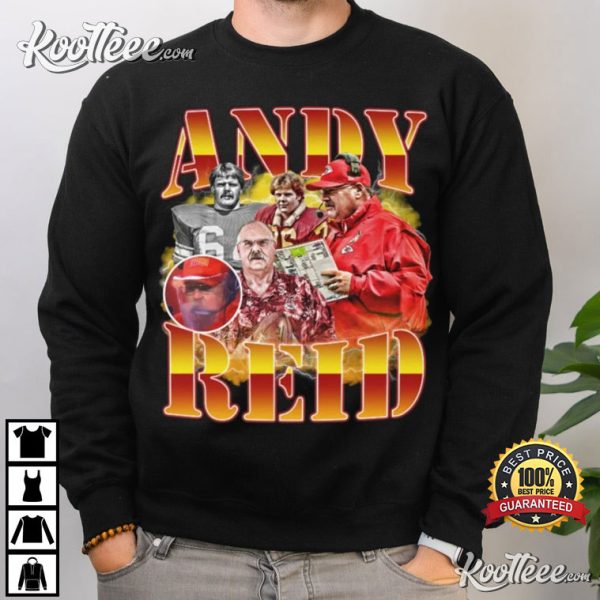 Andy Reid Kansas City Chiefs Vintage T-Shirt