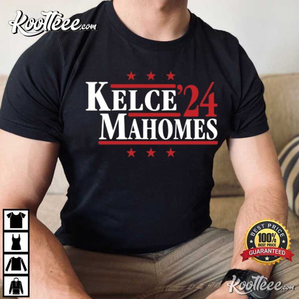 Kelce x Mahomes ’24 Kansas City Chiefs Football Legends T-Shirt