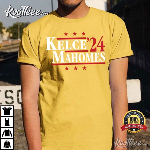 Kelce x Mahomes ’24 Kansas City Chiefs Football Legends T-Shirt