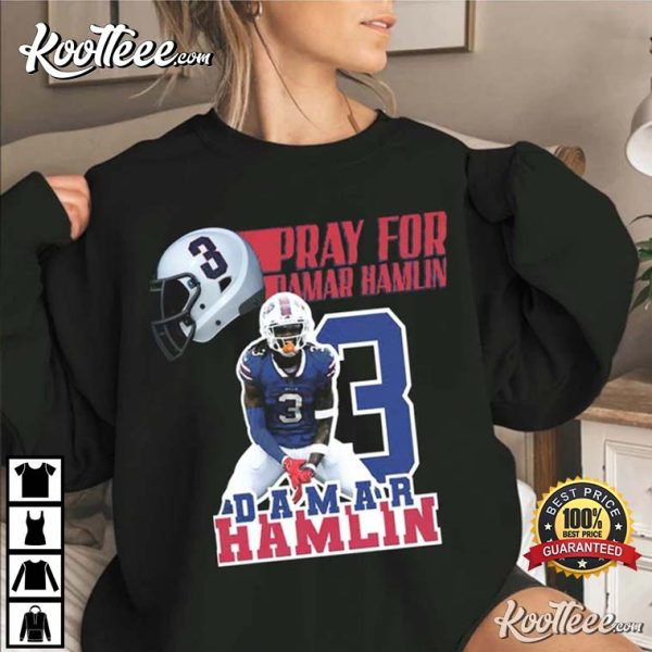 Pray For Damar Hamlin Bill Mafia T-Shirt #2