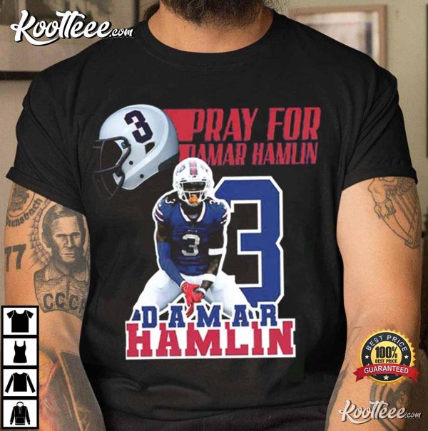 Pray For Damar Hamlin Bill Mafia T-Shirt #2