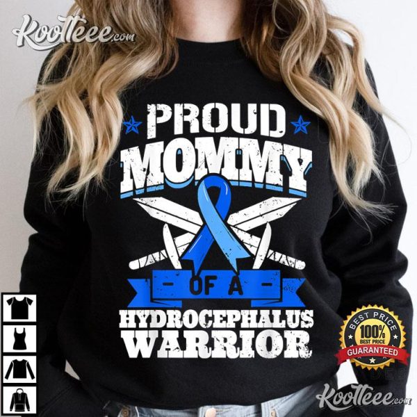 Proud Mommy Of A Hydrocephalus Warrior Awareness T-Shirt
