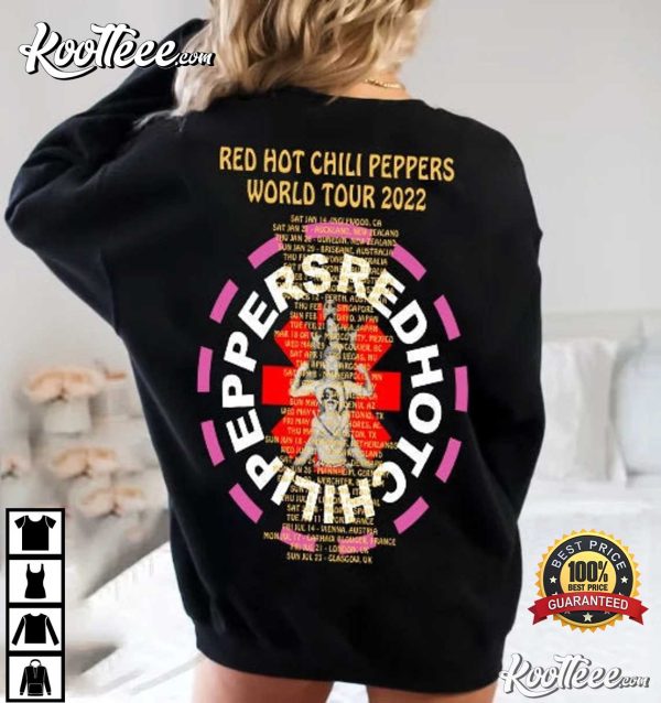 Red Hot Chili Peppers World Tour 2023 Fan T-Shirt