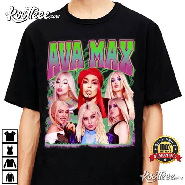 Retro Ava Max Vintage 90s Graphic T-Shirt