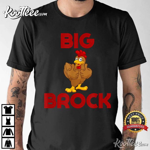Retro Big Cock Brock Humor T-Shirt