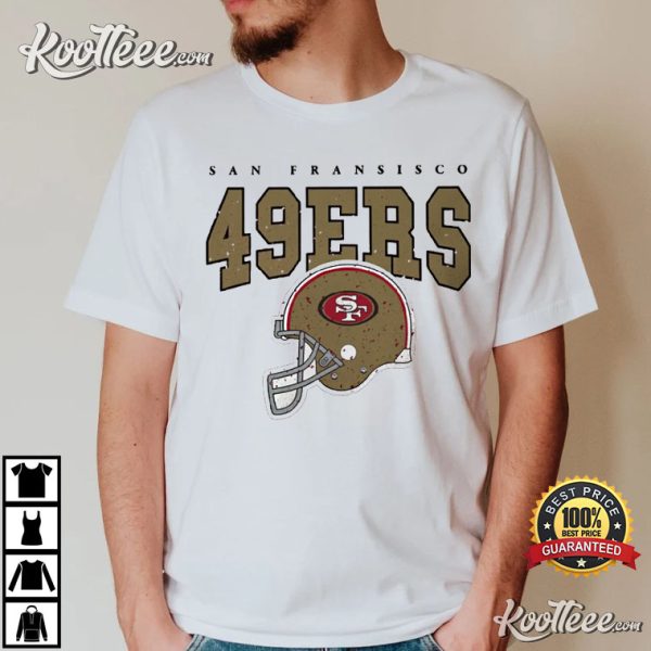 San Francisco 49ers Vintage Football Game Day T-Shirt