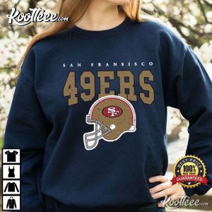 NFL San Francisco 49ers Helmet Retro T-Shirt, hoodie, sweater