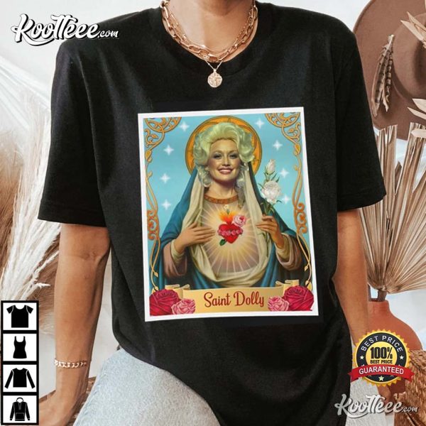 Saint Dolly Parton Country Western Music T-Shirt