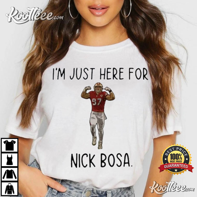 San Francisco 49ers Football Nick Bosa T-Shirt