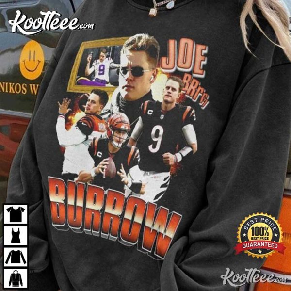 Joe Burrow Gift For Fan, Cincinnati Football T-Shirt