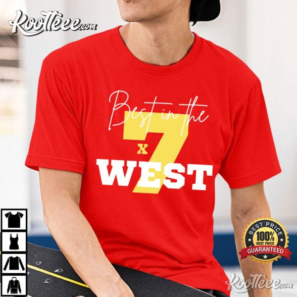 Best In The West Win Game 7 NBA Playoffs 2022 T-shirt