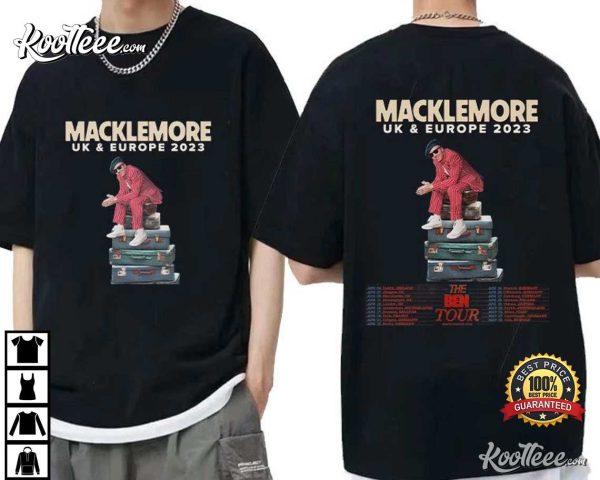 Macklemore The Ben Tour At UK & Europe 2023 T-Shirt