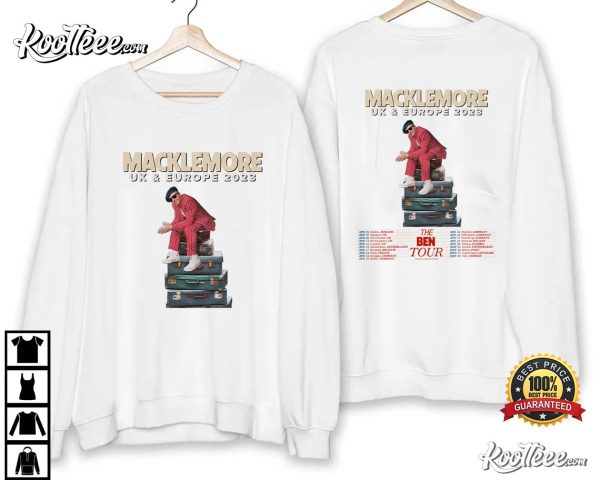 Macklemore The Ben Tour At UK & Europe 2023 T-Shirt