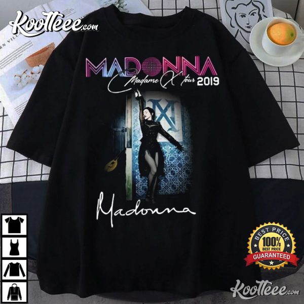 Madonna Madame X Tour 2019 Gift For Fans T-Shirt