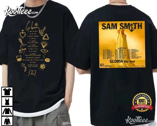 Sam Smith Gloria The World Tour 2023 T-Shirt