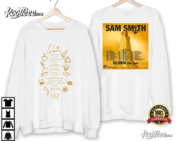 Sam Smith Gloria The World Tour 2023 T-Shirt