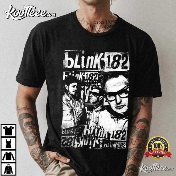 Blink-182 Retro Vintage 90s Gift For Fans T-Shirt