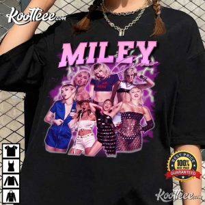 Miley Cyrus Shining In The Stage Vintage 90s T-Shirt