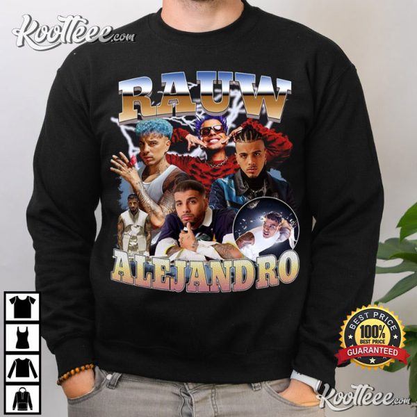 Rauw Alejandro Reggaeton Music Gift For Fans T-Shirt