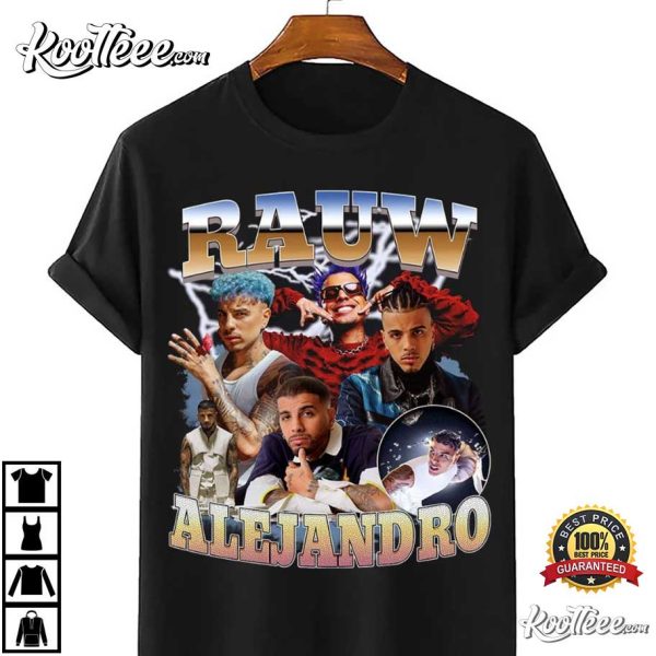 Rauw Alejandro Reggaeton Music Gift For Fans T-Shirt