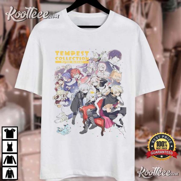 Slime Datta Ken Collection Characters Tensei T-Shirt