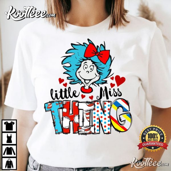 Little Miss Teaching Is My Thing Literacy Week T-Shirt