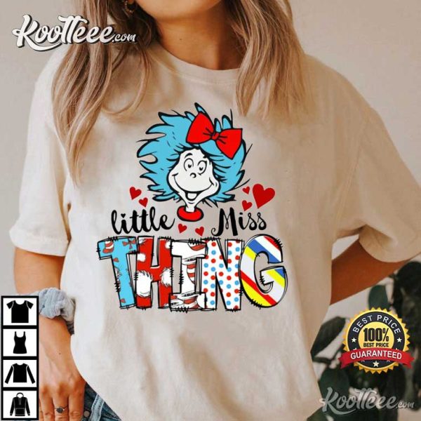 Little Miss Teaching Is My Thing Literacy Week T-Shirt