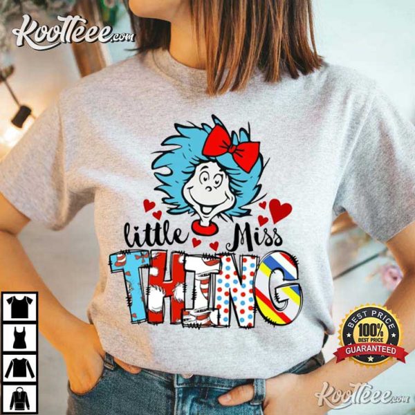 Little Miss Teaching Is My Thing Literacy Week T-Shirt