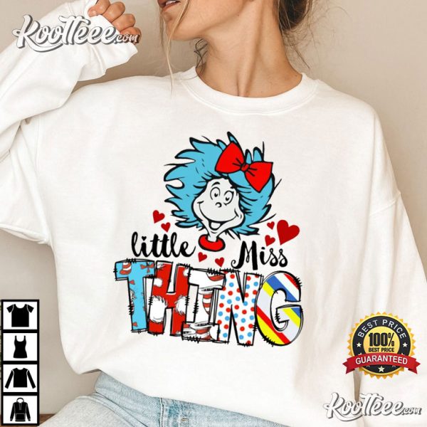 Little Miss Teaching Is My Thing Literacy Week T-Shirt