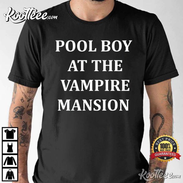 Pool Boy At The Vampire Mansion Gerard Way T-Shirt