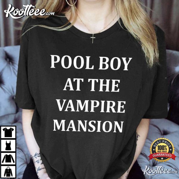 Pool Boy At The Vampire Mansion Gerard Way T-Shirt