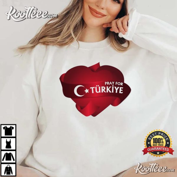 Donation For Earthquake In Turkey Pray For Turkey T-Shirt