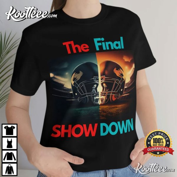 The Final Showdown Football Super Bowl T-Shirt