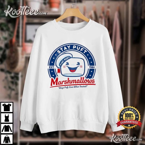 Ghostbusters Stay Puft Marshmallows Cult Movie 80’s T-Shirt