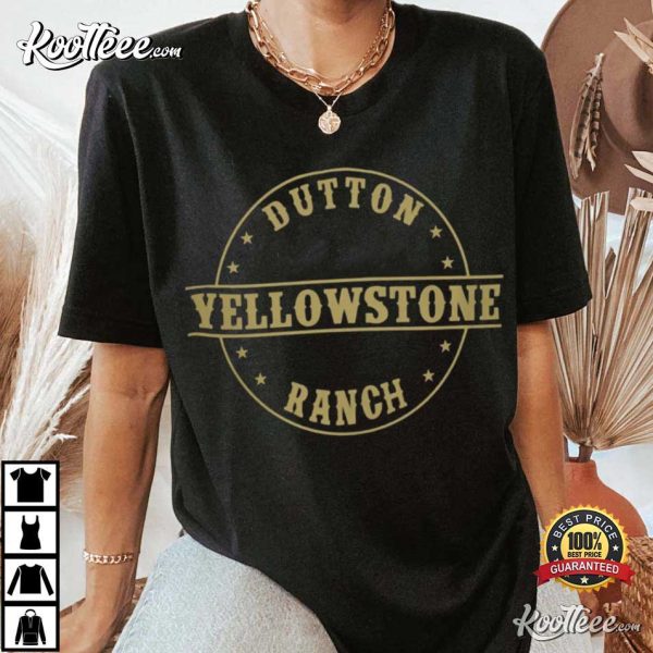 Yellowstone Dutton Ranch Adult T-Shirt