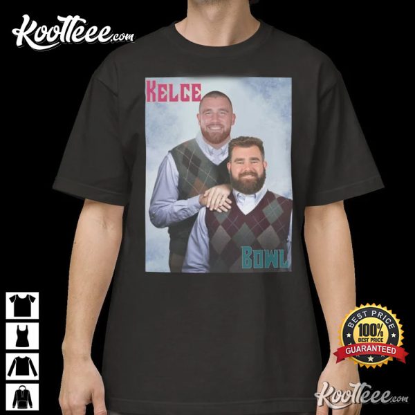 Jason Kelce x Travis Kelce Super Bowl 57 T-Shirt