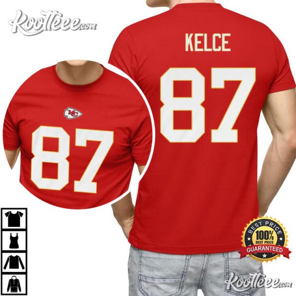 Travis Kelce Kansas City Chiefs T-Shirt #2