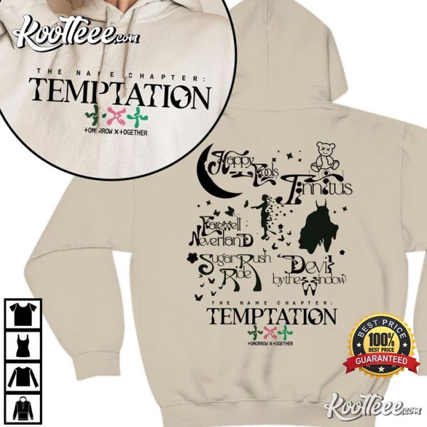 Tomorrow X Together The Temptation Track List The Name Chapter T-Shirt