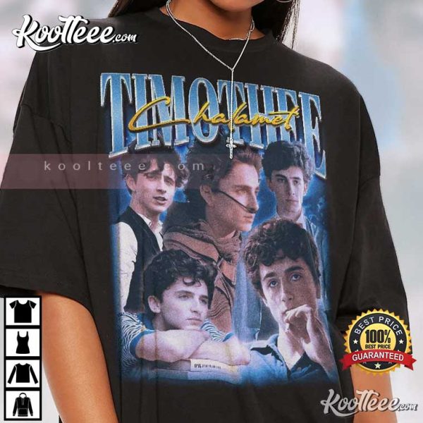 Timothee Chalamet Retro 90s The King T-Shirt