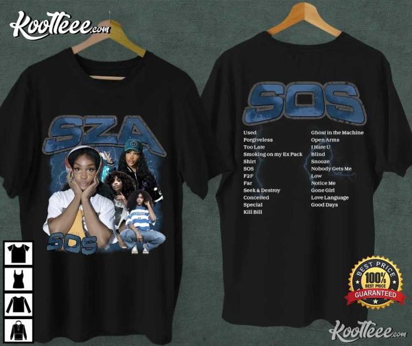 Sza SOS Retro Vintage Merch T-Shirt
