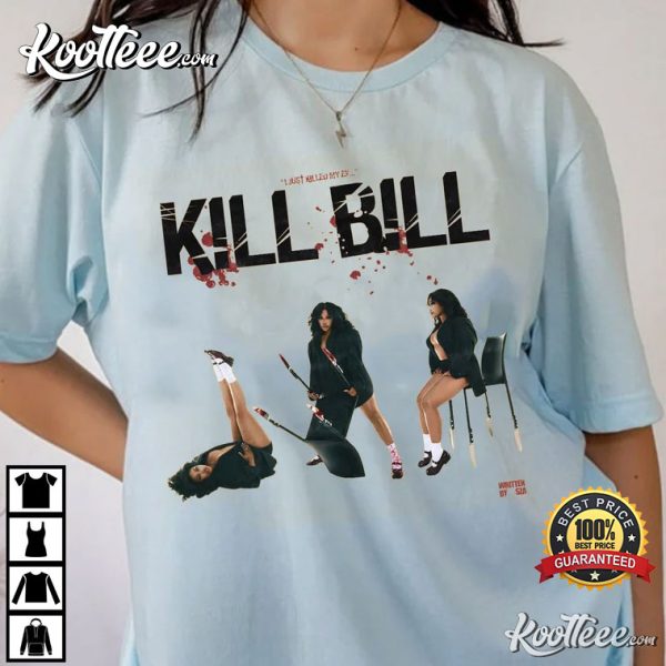 Kill Bill SZA SOS Album Cover T-Shirt