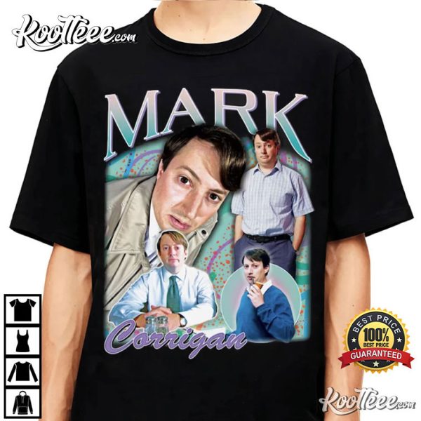 Mark Corrigan Top Funny British TV Show T-Shirt