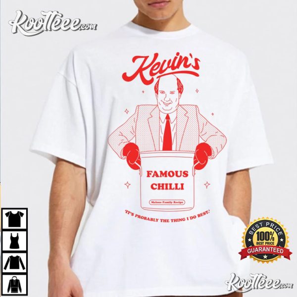 Kevin’s Famous Chilli Top Funny The US Office T-Shirt