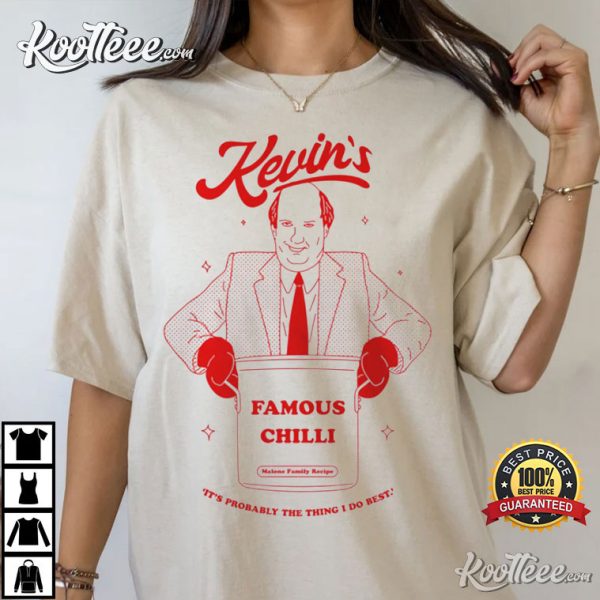 Kevin’s Famous Chilli Top Funny The US Office T-Shirt