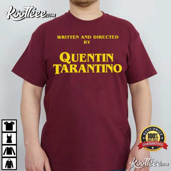 Written By Quentin Tarantino Top Tumblr 90’s T-Shirt